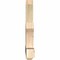Ekena Millwork Redmond Rough Sawn Timber Gable Bracket, Douglas Fir, 48"W x 30"H x 4"D x 4"F, 15/12 Pitch GBW048X30X0404RED00RDF - alternate 2